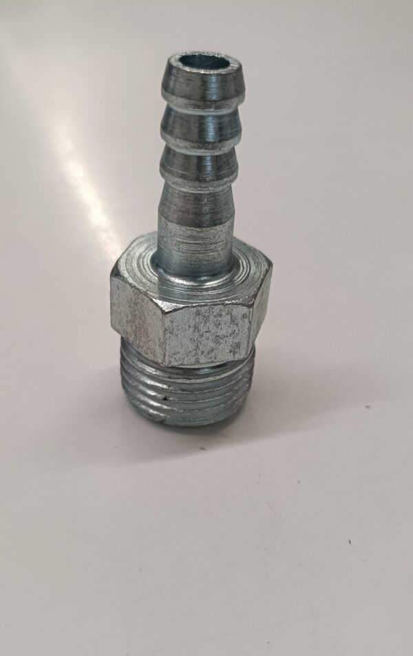 MS HOSE NIPPLE 3/8 GROOVE X 1/2 THREDED BSW [ NO. 1 ] - Image 3