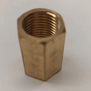BRASS HEX SOCKET CUPLIN 1/4 F X 1/4 F [ NO - 91 ]