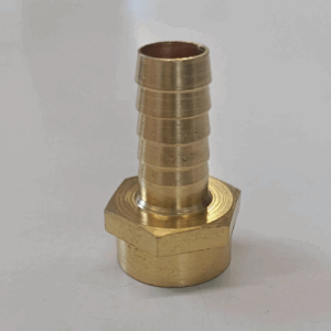 BRASS HOSE NIPPLE NO.37 [ 20 MM (T) X 12 MM (G) ]