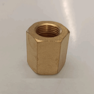 BRASS HEX SOCKET CUPLIN 3/8 F X 1/2 F [ NO - 94 ]