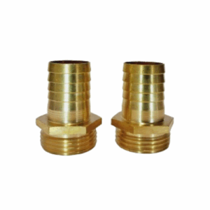 BRASS HOSE NIPPLE NO.15 [ 12 MM (T) X 25 MM (G) ]