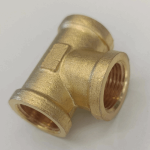 BRASS UNION COLLER TEE-FEMALE NO. 56 [ 10 X 10 X 10 MM ]