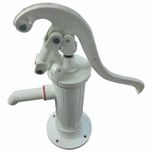 PVC HANDPUMP NO.3 GEC FORCE WHITE [ FOR WALL 1/2' ]