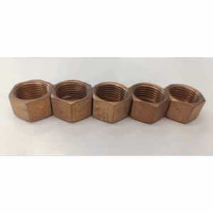 BRASS HEX DEAD NUT FEMALE NO.62 [10 MM ]