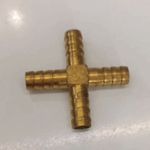 BRASS HOSE JOINT 4 WAY NO.64 [ 10 MM ]