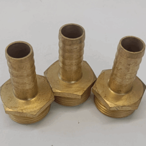 BRASS HOSE NIPPLE NO.23 [ 25 MM (T) X 14 MM (G) ]