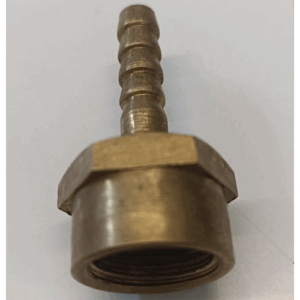 BRASS HOSE NIPPLE NO.29 [ 10 MM (T) X 6 MM (G) ]