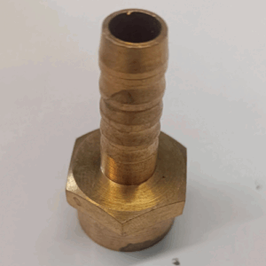 BRASS HOSE NIPPLE NO.31 [ 10 MM (T) X 10 MM (G) ]