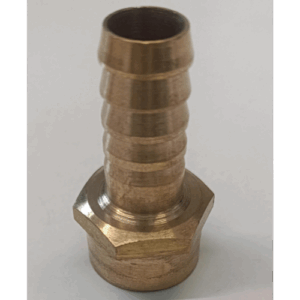 BRASS HOSE NIPPLE NO.32 [ 10 MM (T) X 12 MM (G) ]