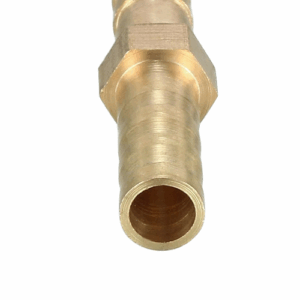 MS HOSE NIPPLE 12 MM GROOVE X 10 MM THREADED BSP