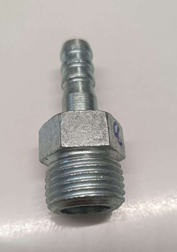 MS HOSE NIPPLE 3/8 GROOVE X 1/2 THREDED BSW [ NO. 1 ] - Image 5