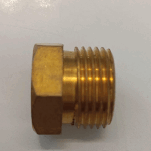 BRASS HEX HEAD PLUG NO.66 [ 10 MM ] BSP