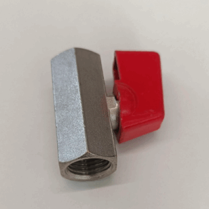BRASS MINI VALVE 1/4 F X 1/4 F [ NO -78 ]