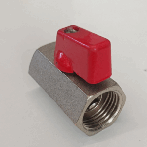 BRASS MINI VALVE 1/2 F X F [ NO. - 80 ]