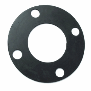 ROUND FLANCH WASHER BLACK 100 MM PVC