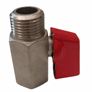 BRASS MINI VALVE 3/8 [ M X F ] [ NO.84 ]