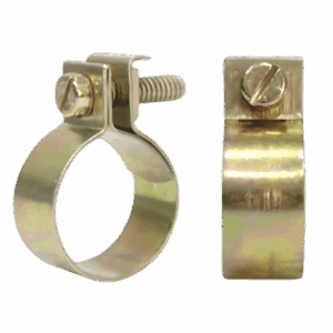 HOSE CLAMP 45 MM GOLDEN ZINK [ 66 -69 MM ]