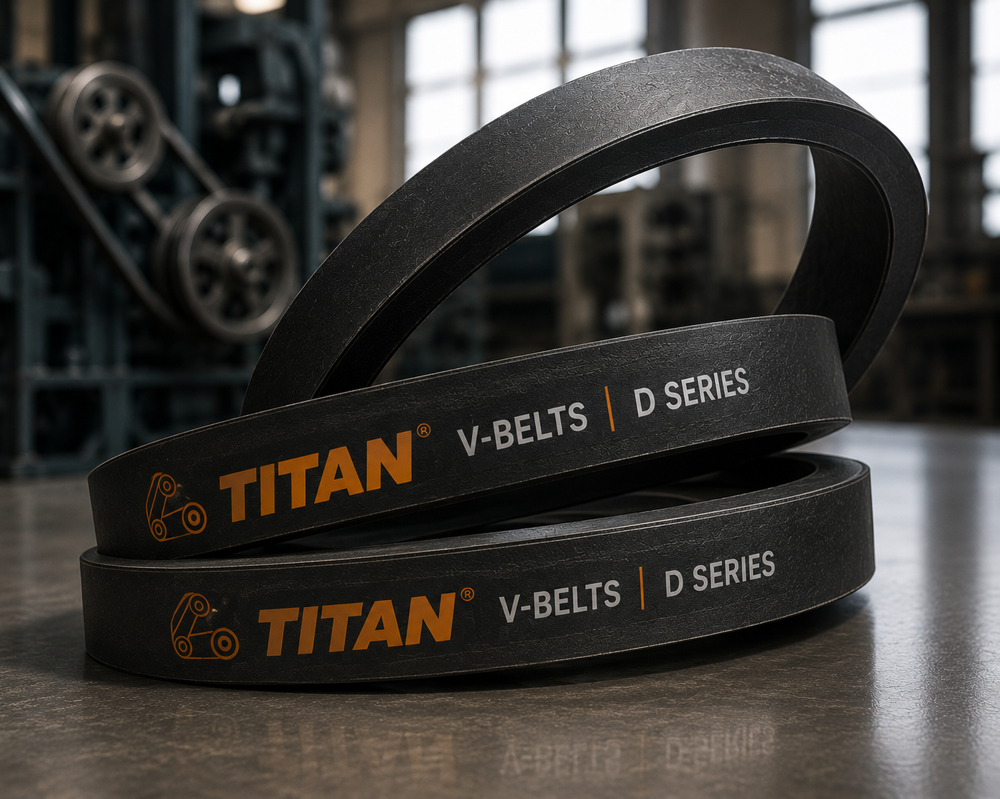 Titan D Series Classic Wrapped Belts