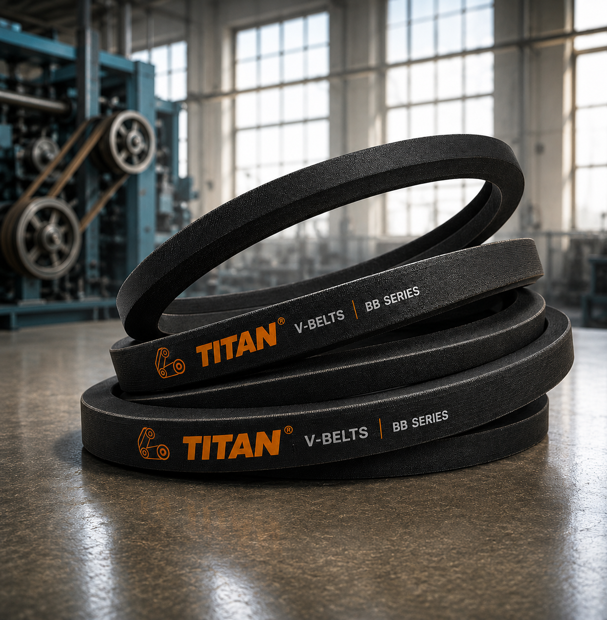 Titan BB Series Classic Wrapped Belts