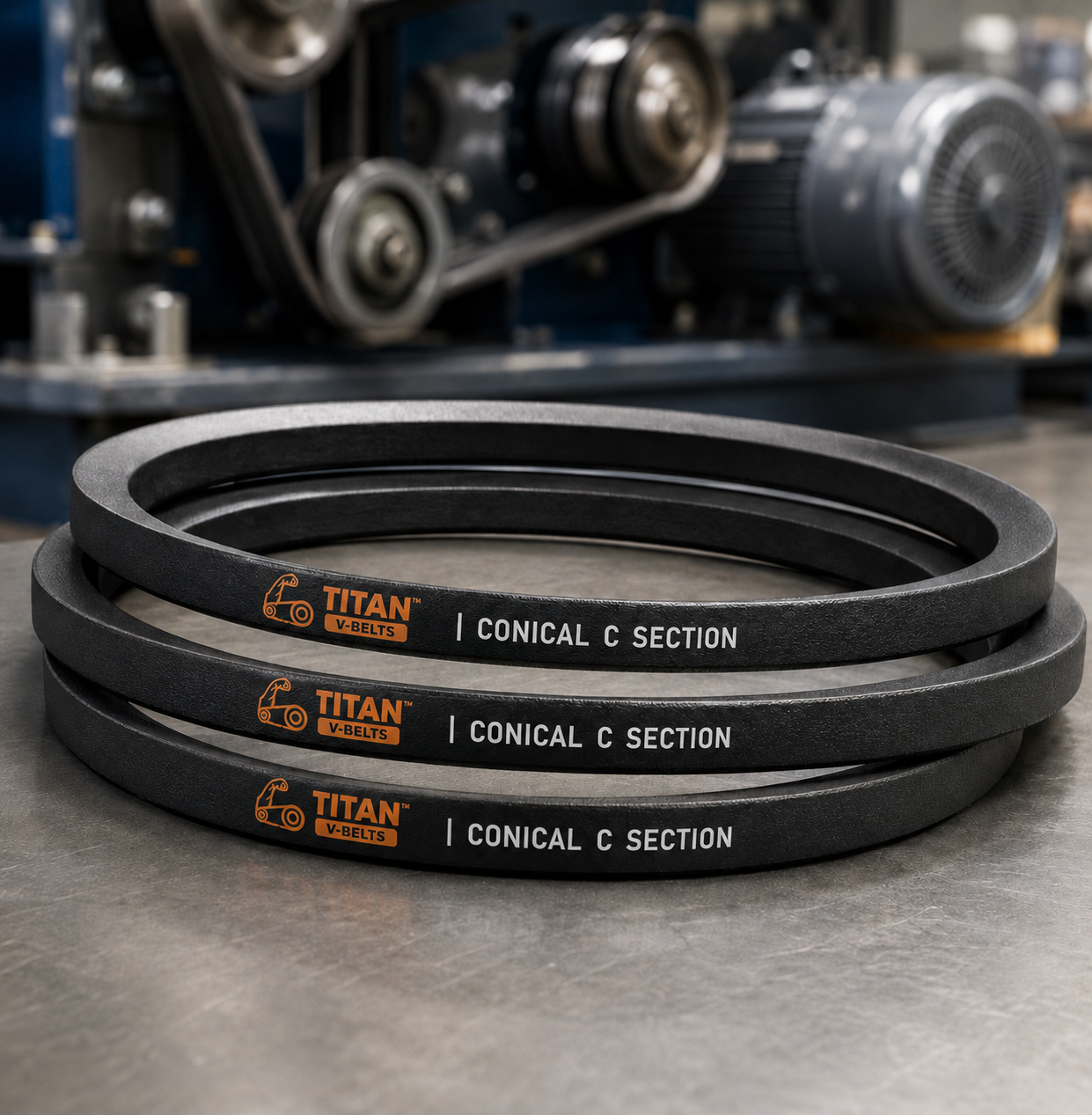 Titan Conical "C" Section V-Belts